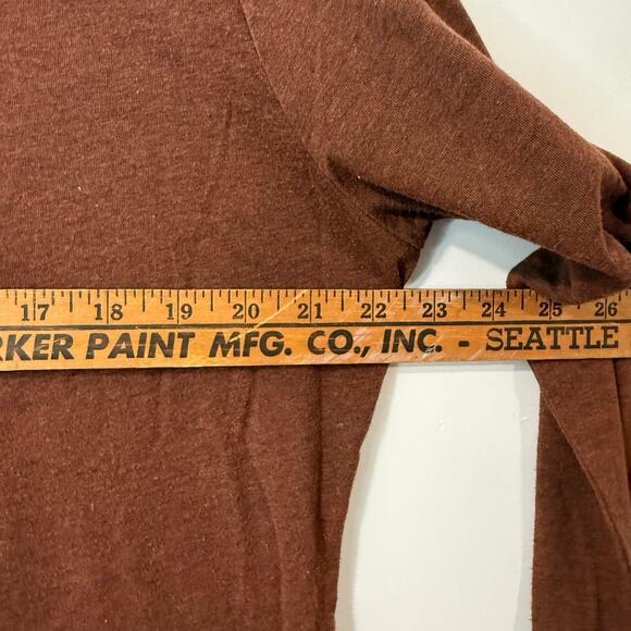 Dovetail Workwear Women's Long Sleeve Shirt Top Orange Brown XXL - Picture 4 of 6